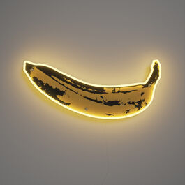 Andy Warhol Banana neon light